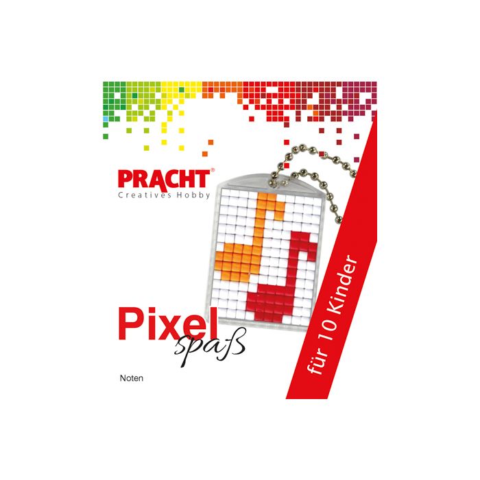 Pixel Set für 10 Kinder Motiv Note 1 Set