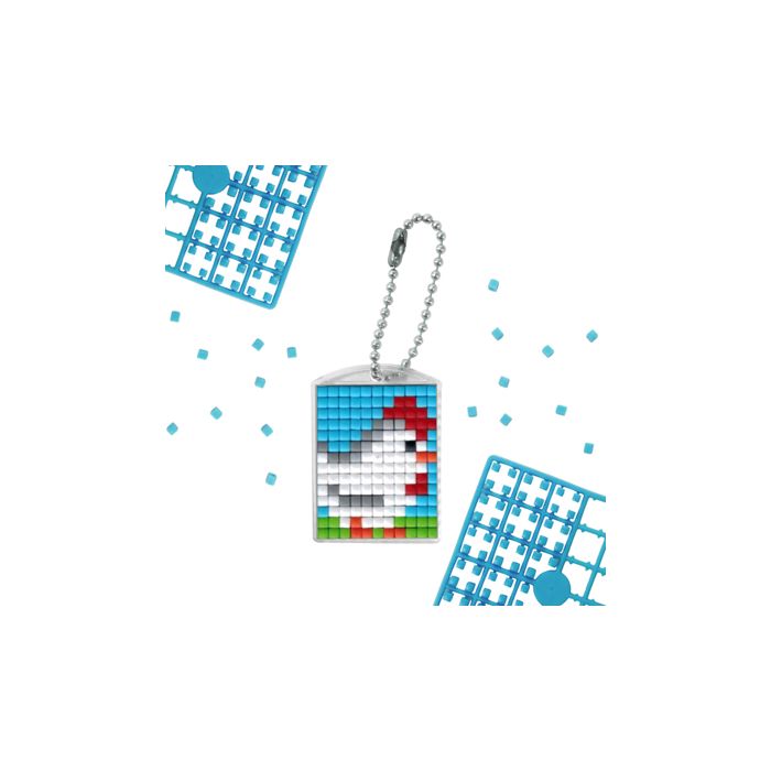 Pixel Set für 30 KinderMotive Hahn 1 Set