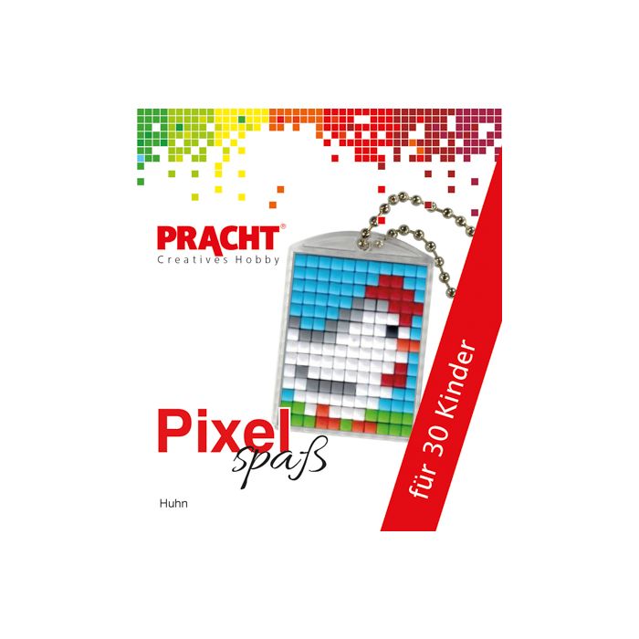 Pixel Set für 30 KinderMotive Hahn 1 Set