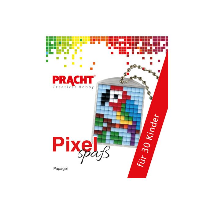 Pixel Set für 30 KinderMotive Papagei 1 Set, Bild 3 von 3