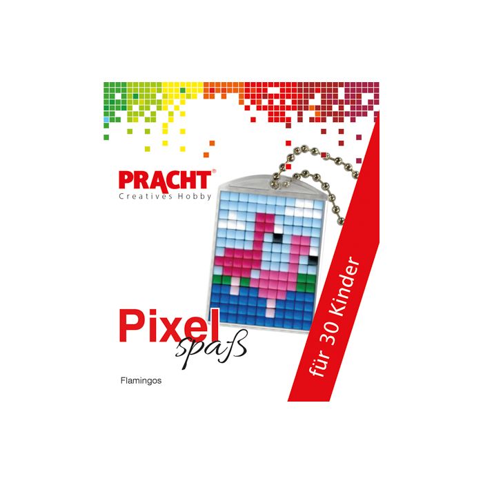 Pixel Set für 30 KinderMotive Flamingo 1 Set
