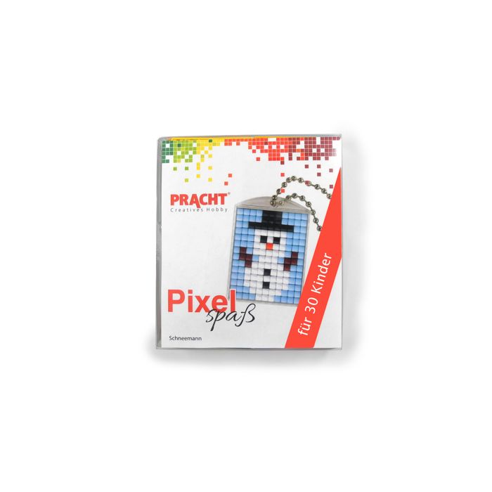 Pixel Set für 30 KinderMotive Schneemann 1 Set, Bild 1 von 3