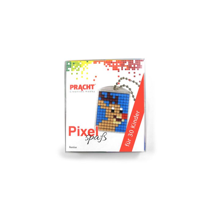 Pixel Set für 30 KinderMotive Rentier 1 Set