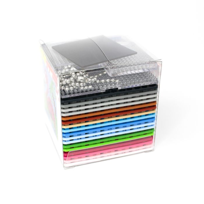 Pixel Bastelset 43 4 Medaillons+Grundplatte / Flamingo P90084-63501 4016490890751  