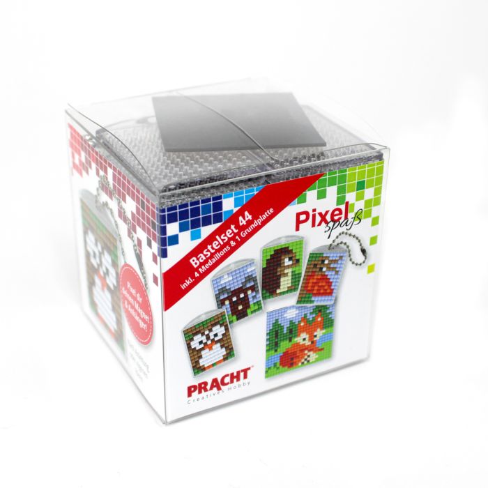 Pixel Bastelset 44 4 Medaillons+Grundplatte / Fuchs P90085-63501 4016490890768  