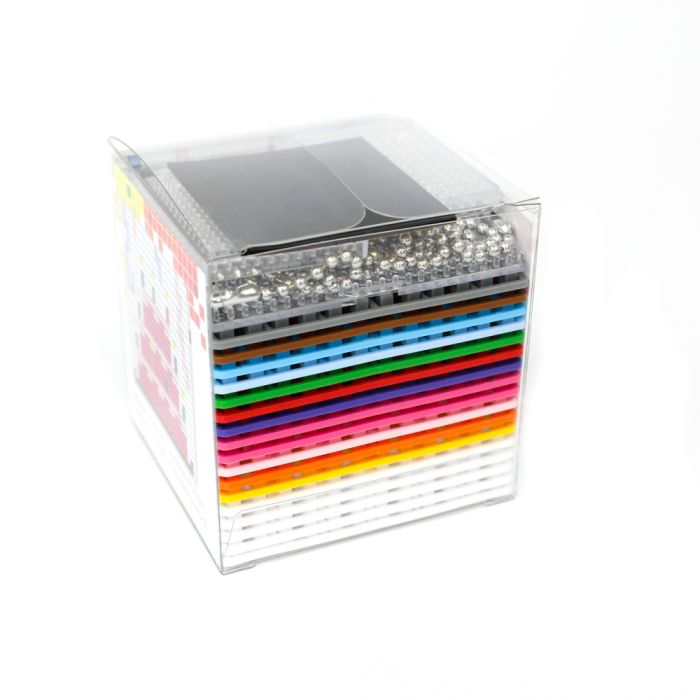 Pixel Bastelset 45 4 Medaillons+Grundplatte / Kuchen P90086-63501 4016490890775  