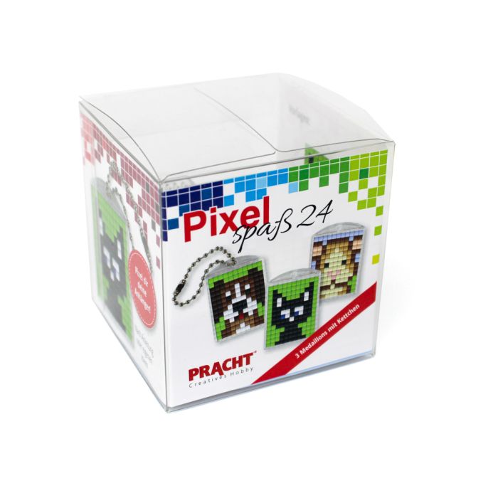 Pixel Spaß 24 3 Medaillons / Katze P90099-63501 4016490890904  