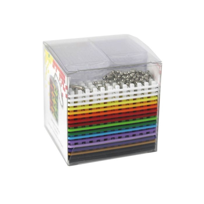 Pixel Bastelset 53 6 Medaillons / Einhorn, Bild 2 von 3