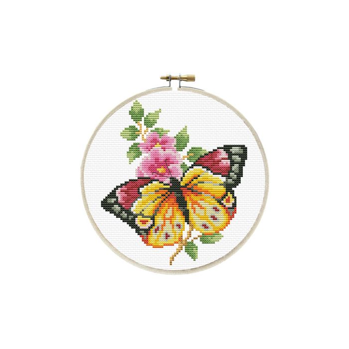Ladybird Stickset Butterfly Bouquet Ø 15,2 cm S240-057 4895225914272  