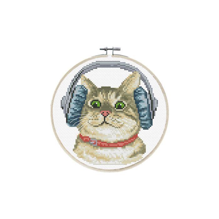 Ladybird Stickset DJ Kitty Ø 15,2 cm S240-058 4895225914289  