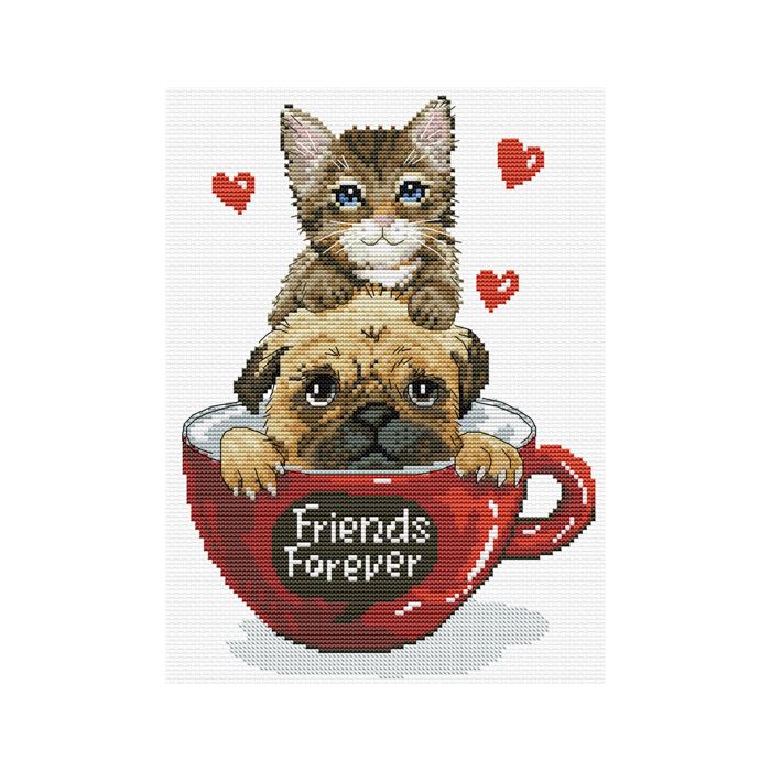 Ladybird Stickset Freunde für immer 17,5x24,7 cm