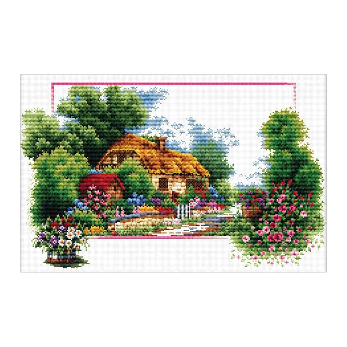 Ladybird Stickset Englische Cottage Lane 42x25 cm