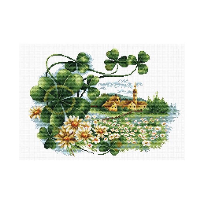 Ladybird Stickset Scenery Clover 35x25 cm S440-063 4897073241494  