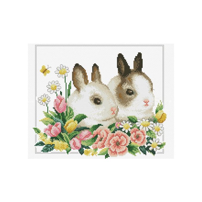 Ladybird Stickset Spring Bunnies 26,3x22,5 cm S440-102 4895225914548  