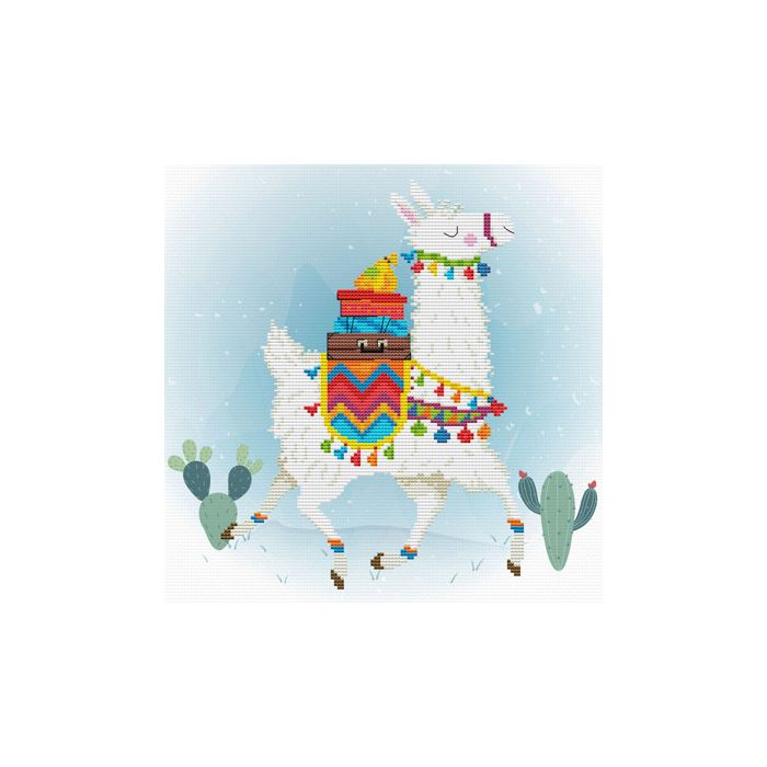 Ladybird Stickset Urlaubslama 29 x 29 cm, Bild 1 von 2