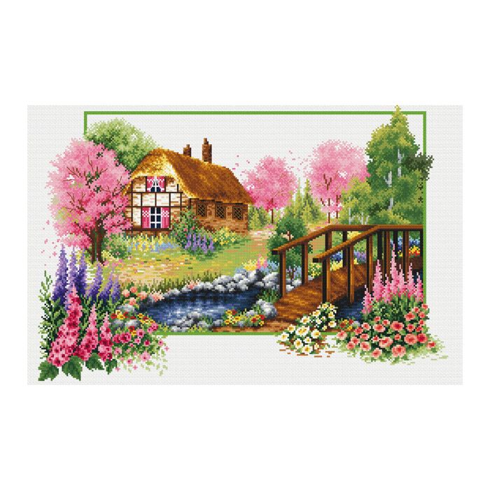 Ladybird Stickset Spring Cottage 47x32 cm S640-045 4897073241401  