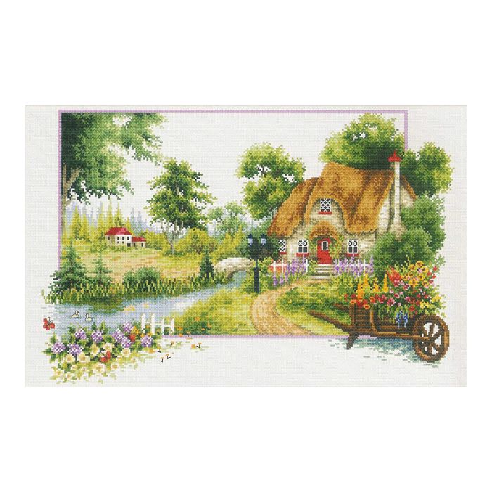 Ladybird Stickset Ferienhaus 46x31 cm, Bild 2 von 2