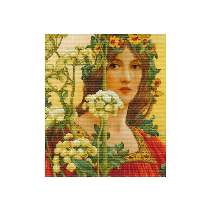 Ladybird Stickset Our lady of cow parsley (Elisabeth Sonte 40x47 cm S650-041 4895225915392  