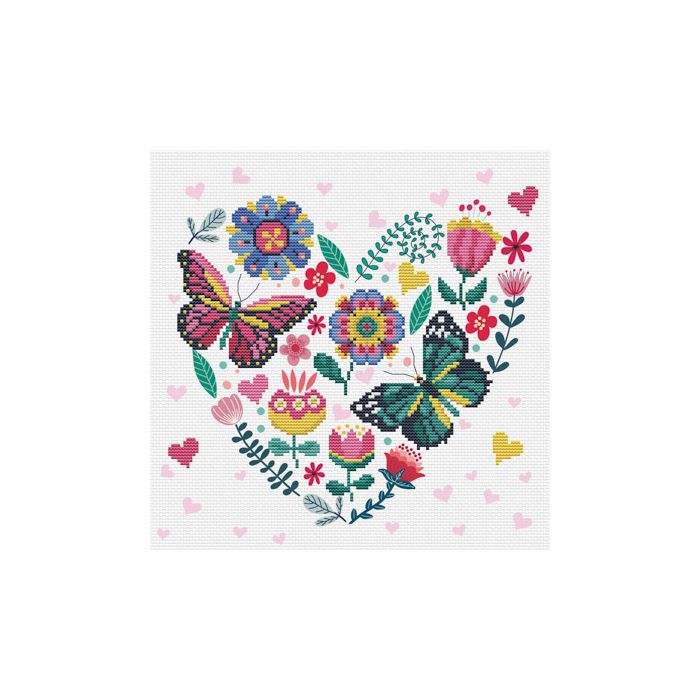 Ladybird Stickset Love Garden 30,5 x 30,5 cm S650-042 4895225915415  