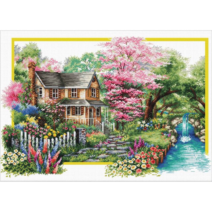 Ladybird Stickset Frühling Kommt 59x40 cm, Bild 1 von 4