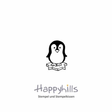 Stempel Pinguin 1,75x2,5 cm