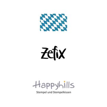 Stempel Zefix 2,2x1,4 cm