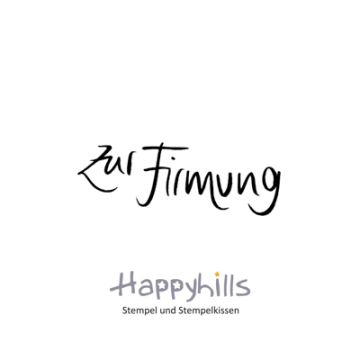 Stempel zur Firmung 1,8x5 cm