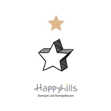Stempel Stempel Stern 3x2,74 cm