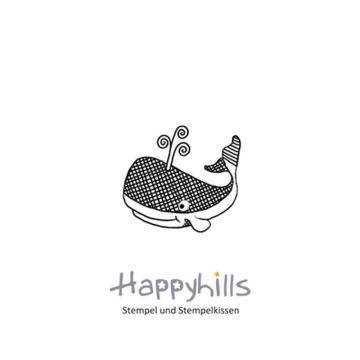Stempel Wal 2,8x3 cm