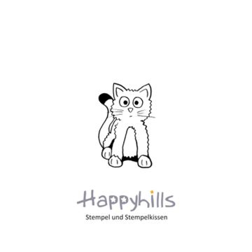 Stempel Katze 2,4x3,6 cm