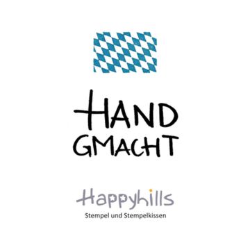Stempel Handgmacht 3,6x2,35 cm