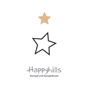 Stempel Sternchen 3,6x3,6 cm