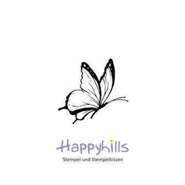 Stempel Schmetterling 3,6x3,3 cm