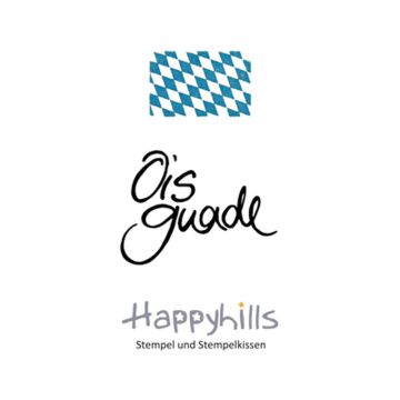 Stempel Ois Guade 3,8x2,77 cm Happyhills Stempel
