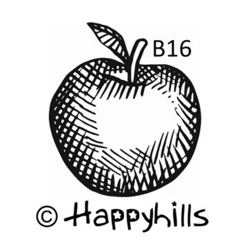 Figurenkegelstempel Apfel 2,3 cm