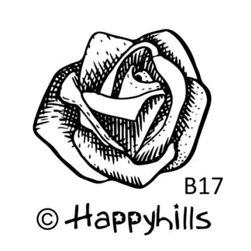 Figurenkegelstempel Rose 2,3 cm