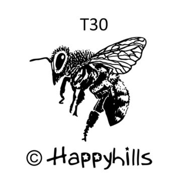 Figurenkegelstempel Biene 2,1 cm