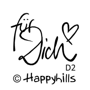 Figurenkegelstempel für Dich 2,3 cm