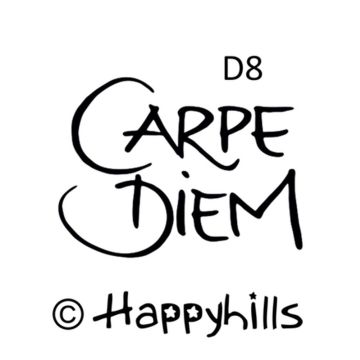 Figurenkegelstempel Carpe Diem 2,3 cm