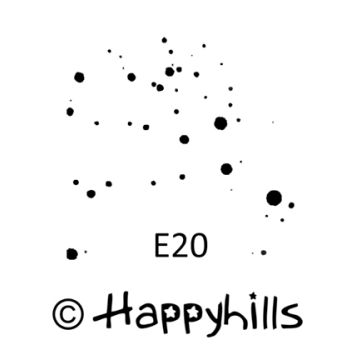 Figurenkegelstempel Spritzer 2,3 cm
