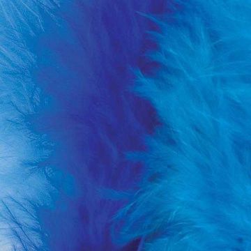 Federn blau-ton Mix 20 Stück