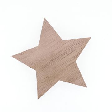 Holzstern Stern natur 9 cm