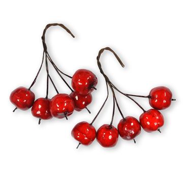 Deko-Äpfel rot 20 mm