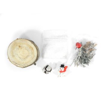Weihnachtsmix Schneemann natur Schneemann
