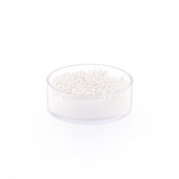 Wachsperlen weiß 2 mm Lochgröße 0,5 mm