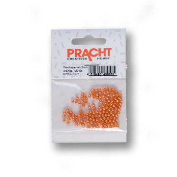 Wachsperlen orange 3 mm