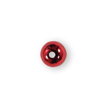 Metallic-Perle rot 6 mm Lochgröße 1 mm