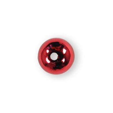 Metallic-Perle rot 8 mm Lochgröße 1 mm