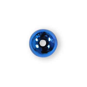 Metallic-Perle blau 8 mm Lochgröße 1 mm