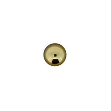 Metallic-Perle goldfarben 10 mm Lochgröße 1 mm